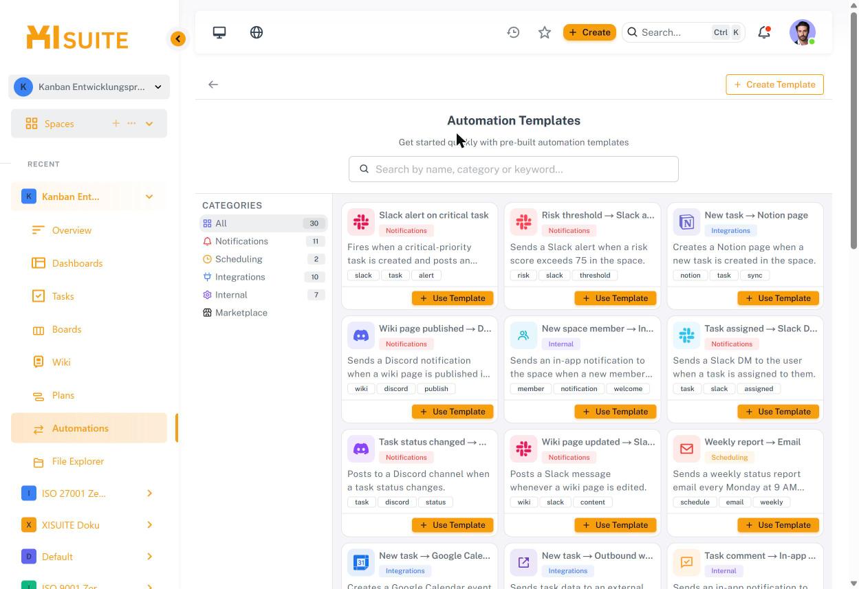 Automation Templates